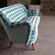 Sofa sofa 'Arc' club organic kidney years 50-60