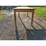 Country farmhouse table in pine