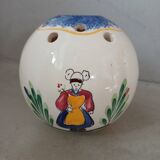 Breton ceramic vase / flower pick