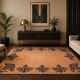 Oriental rug Chobi Ziegler 200 × 295 cm - Hand-knotted "Galerie Sardje"