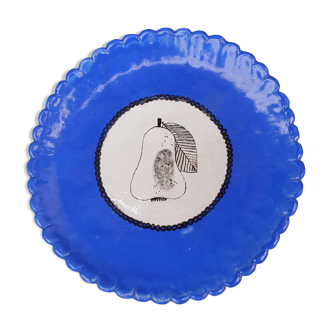 VINTAGE CERAMIC PLATE 1950