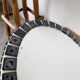 Oval ceramic mosaic mirror from the 50s/60s.
