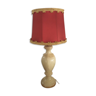 Vintage lamp in alabaster