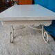 Table basse fer forgé plateau bois