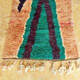 Moroccan Berber carpet hallway Boujaad 417 x 75 cm new