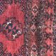 Carpet old saddle made turkmen hand 97 x 162 cm