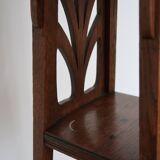 Art Deco wooden plant holder