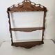 Elégante étagère murale en bois - vintage