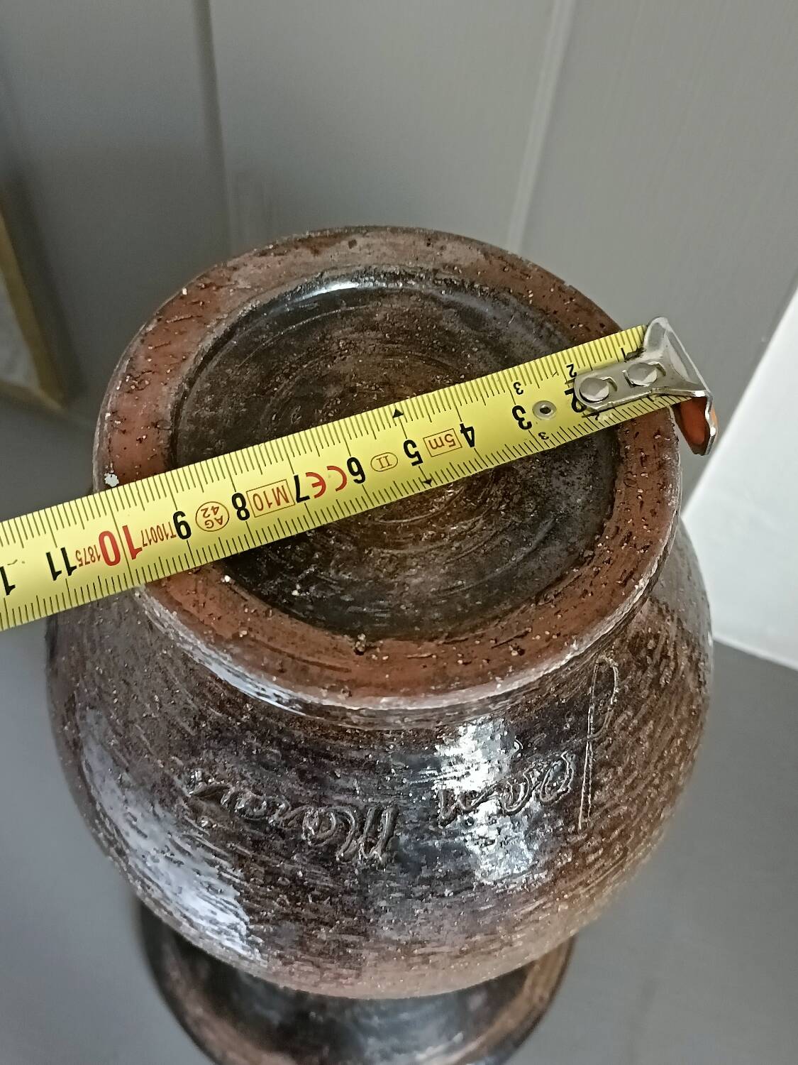 Vase signed Jean Marais