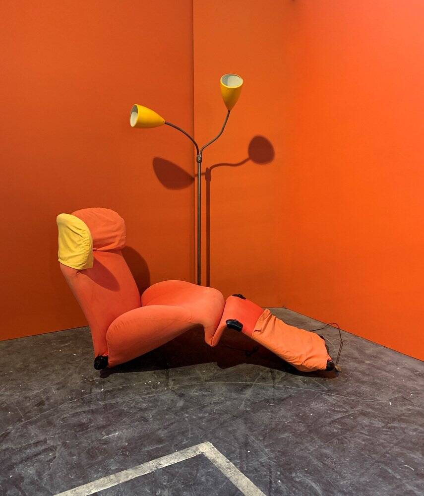 Wink 111 armchair by Toshiyuki Kita, 1980