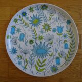 Series 6 Coraline plates in vintage melamine Rumilly France