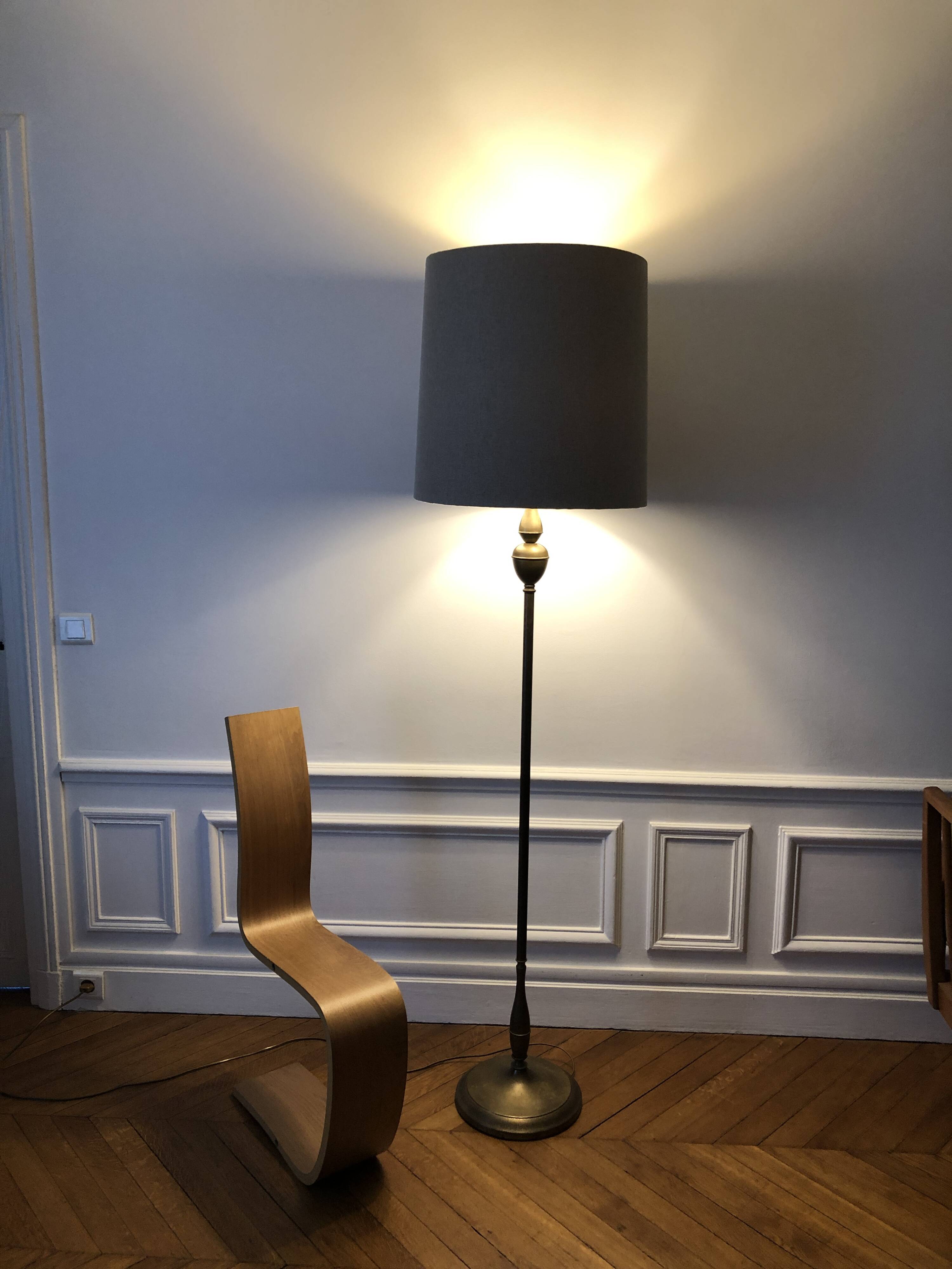 Lampadaire italien Lumi Milano 1960
