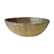 Weaving silver metal wire basket or basket