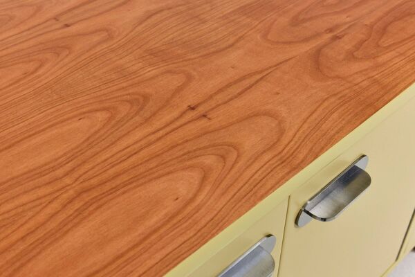 Buffet industriel vintage des années 1960, en acier