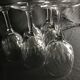 Set of 6 glasses and 1 carafe in style