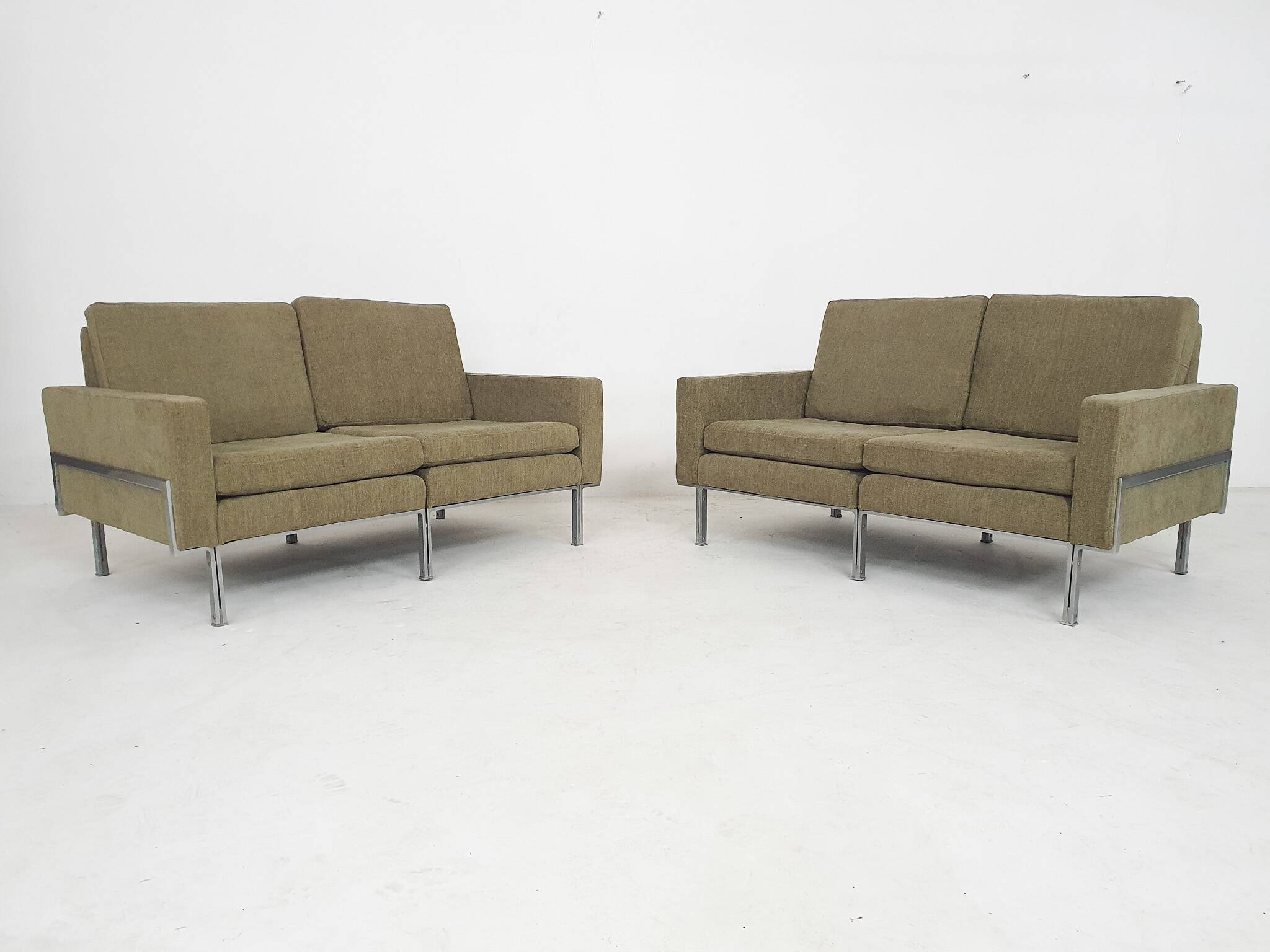 Modular 4-seater sofa, attrb. to Florence Knoll, Germany 1960's