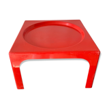 Coffee table red