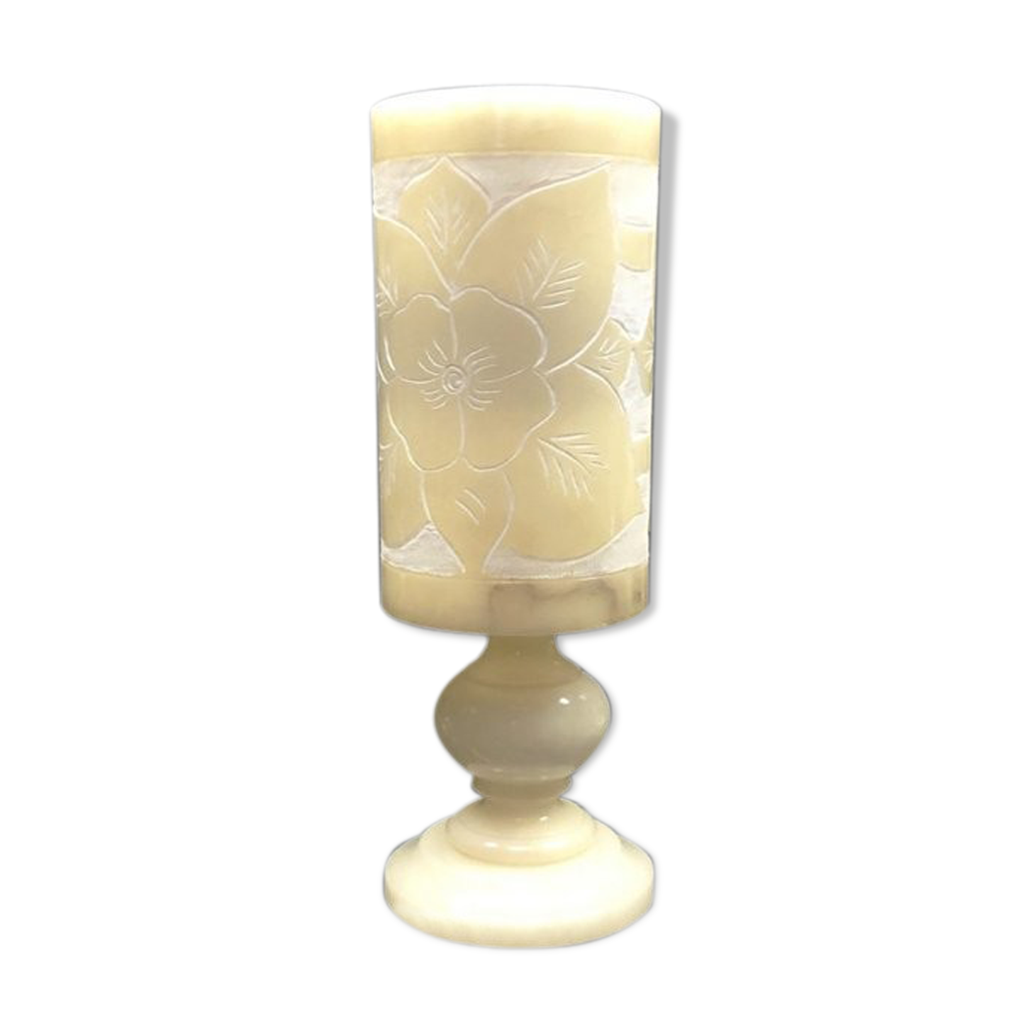 Lamp in alabaster 70s