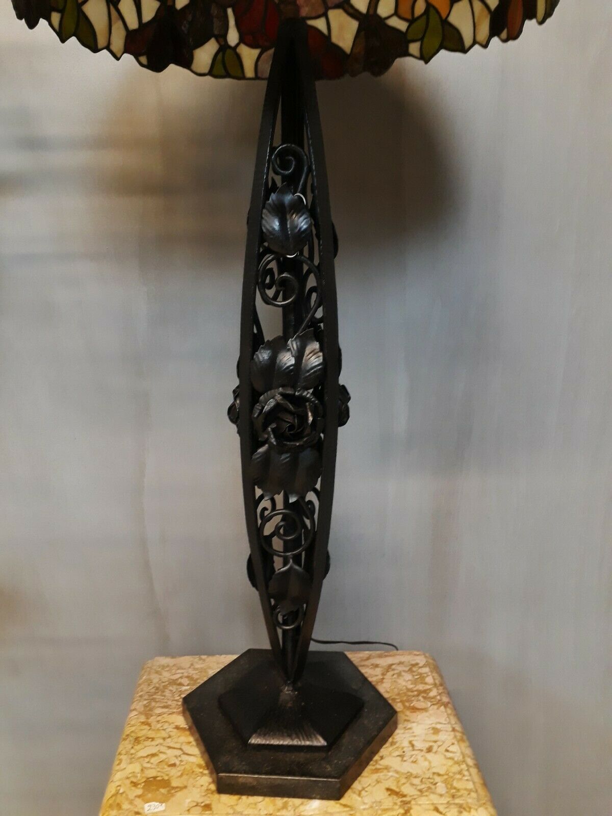 Lampe ancienne Tiffany art déco