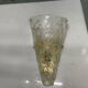 Large Single a Murano Glass Ice Sconce