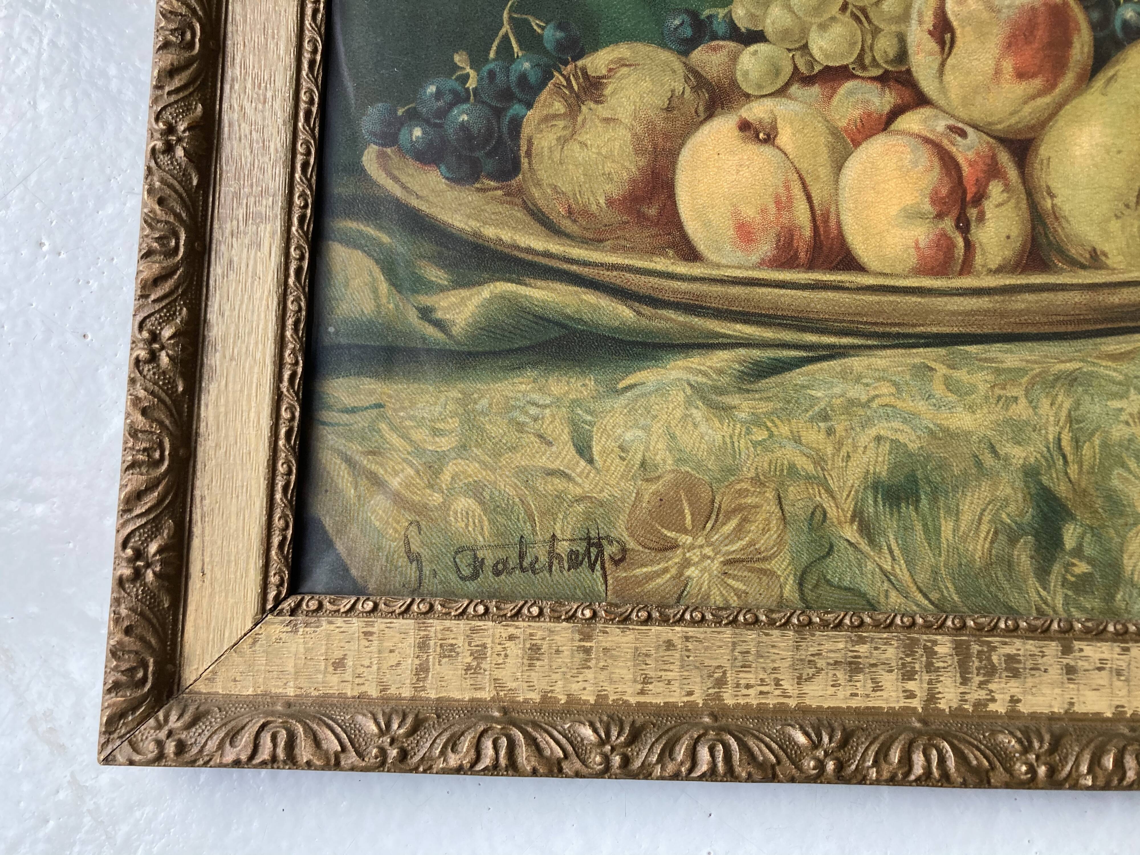 Chromolithography Still life