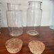 Set of two apothecary jars 2.5l