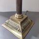 Corinthian column style hot water bottle lamp foot