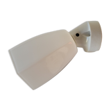 Art Deco wall lamp in porcelain and opaline