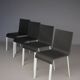 03 Chaises de salle à manger de Maarten van Severen pour Vitra. Lot de 4