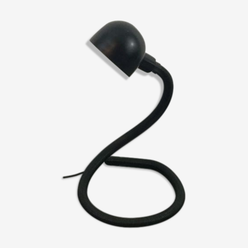 Black vintage snake lamp