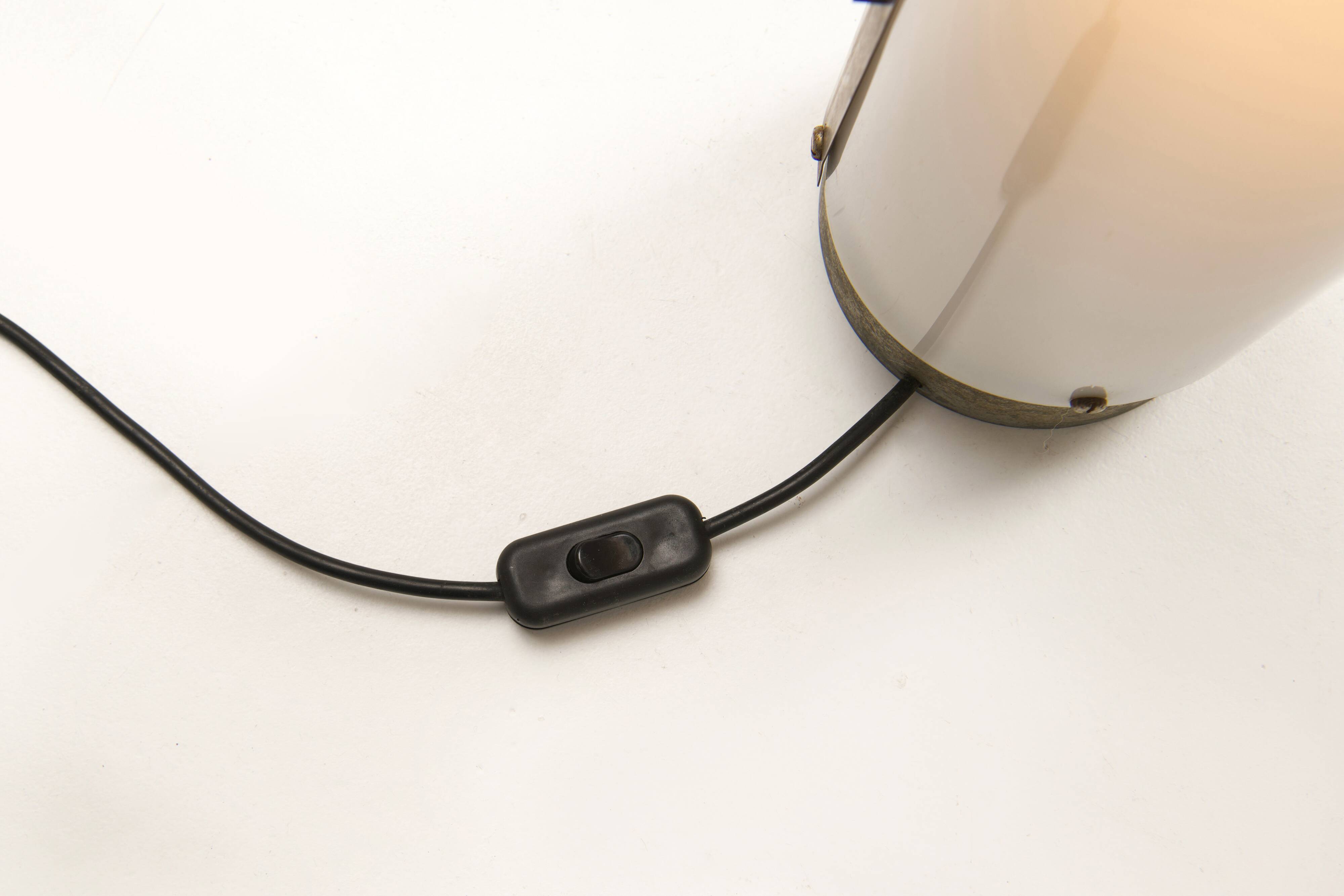 Lampadaire brutaliste italien