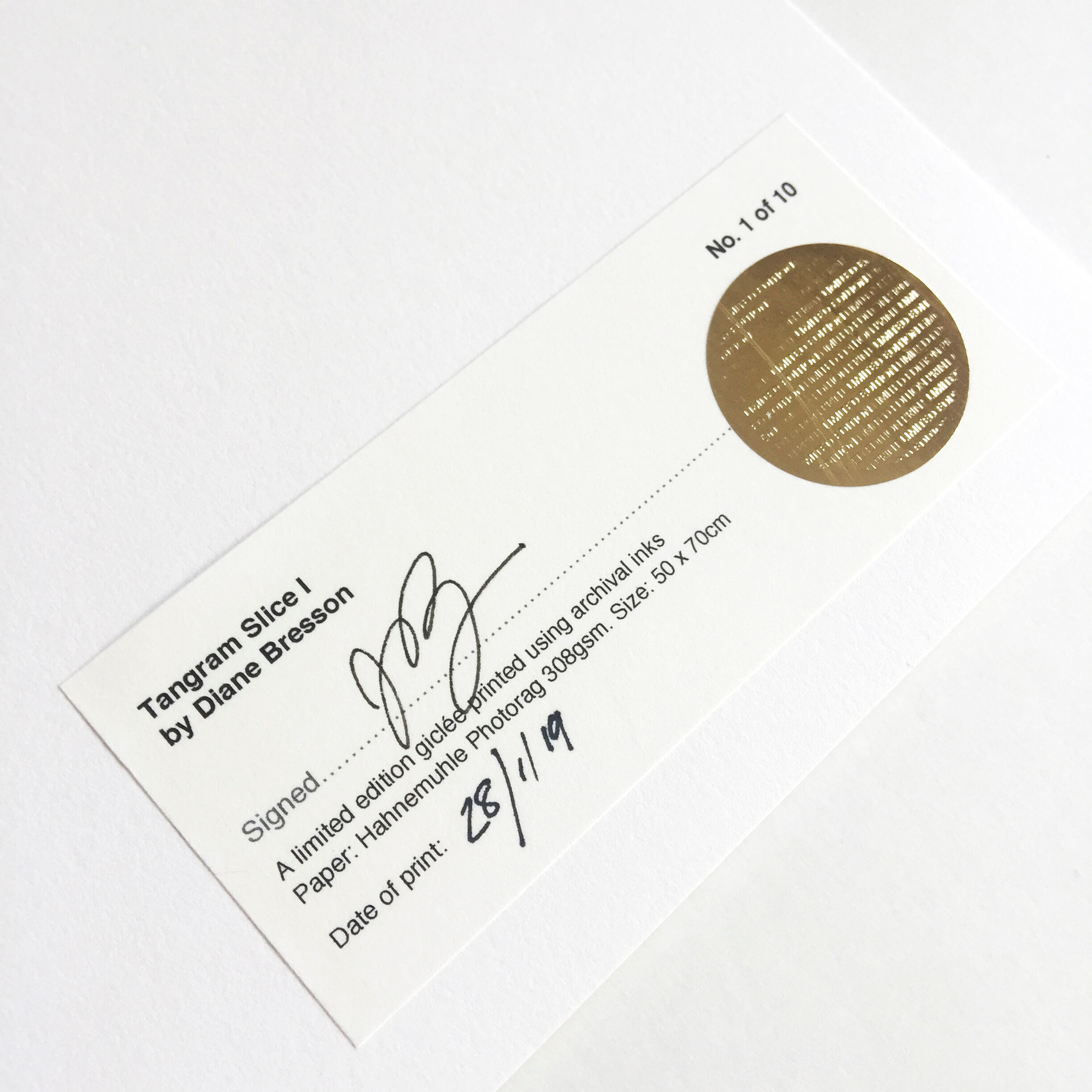 Tangram slice I-50cm x 70cm