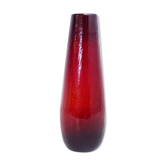 Scandinavian style thick glass vase