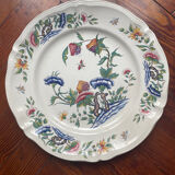 2 grandes assiettes sarreguemines