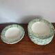 Soup plates with cabbage barbotine