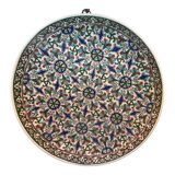 Old dish in ceramic pottery, Maghreb probable Tunisia