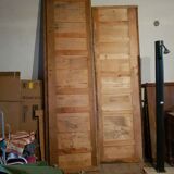 Lot de 3 boiseries anciennes de soubassement XIXème