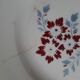 Lot de 5 assiettes rétro