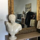 Bust of Hermes in plaster