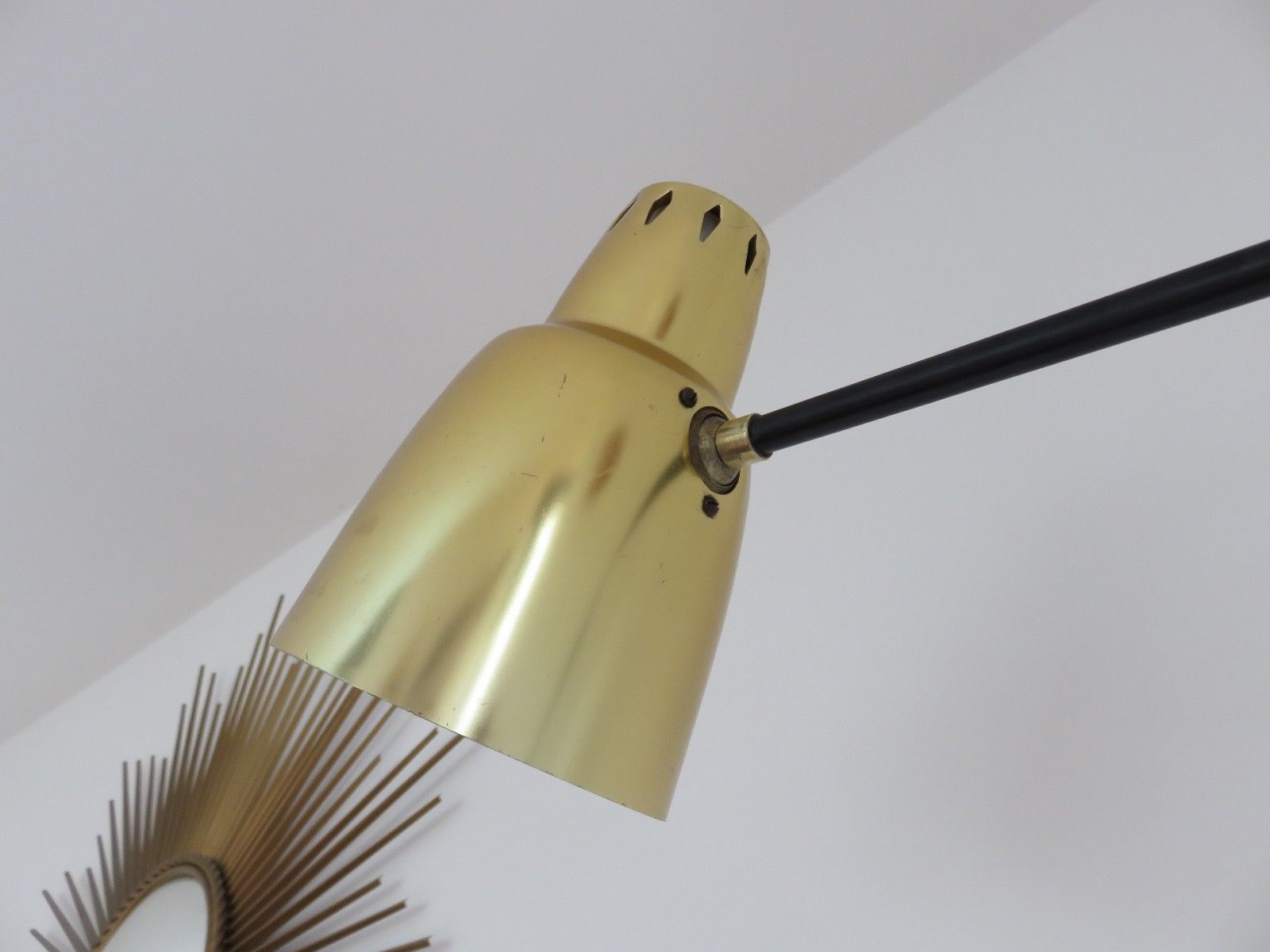 Articulated wall lamp 50s 60s