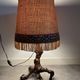 Lampe brutaliste pied de vigne