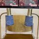 Pair of large modular industrial lamps from the 1950s.