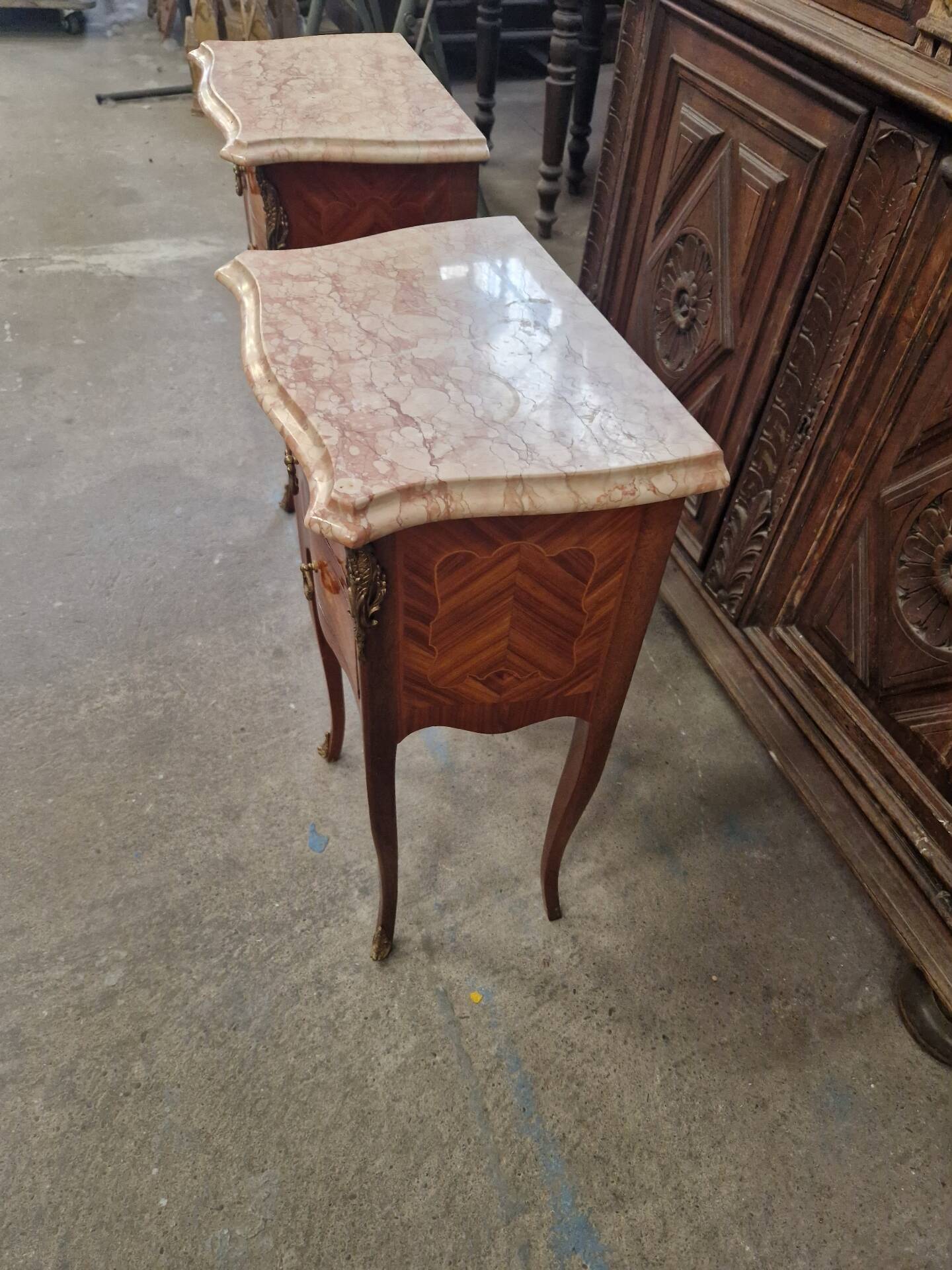 Pair of Louis XV bedside tables
