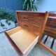 Vintage 50-year-year rosewood console