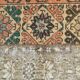 Tapis Runner Vintage Patchwork, Motifs Tribaux, Tons Pastel & Terre, 66x265 cm