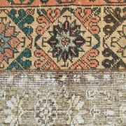Tapis Runner Vintage Patchwork,Motifs Tribaux,Tons Pastel & Terre,66x265 cm