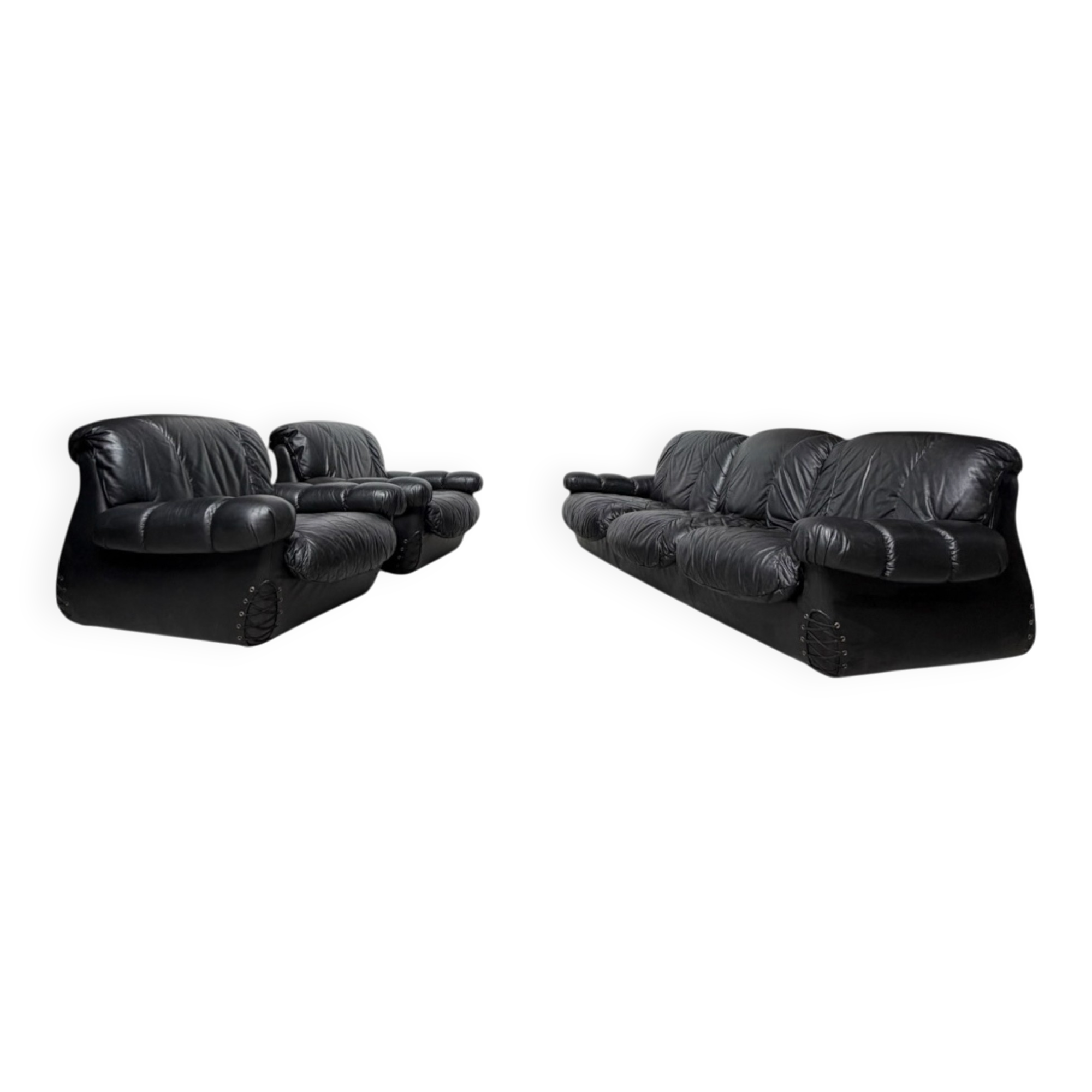 Sitzgruppe Soffa mit zwei Sessel
