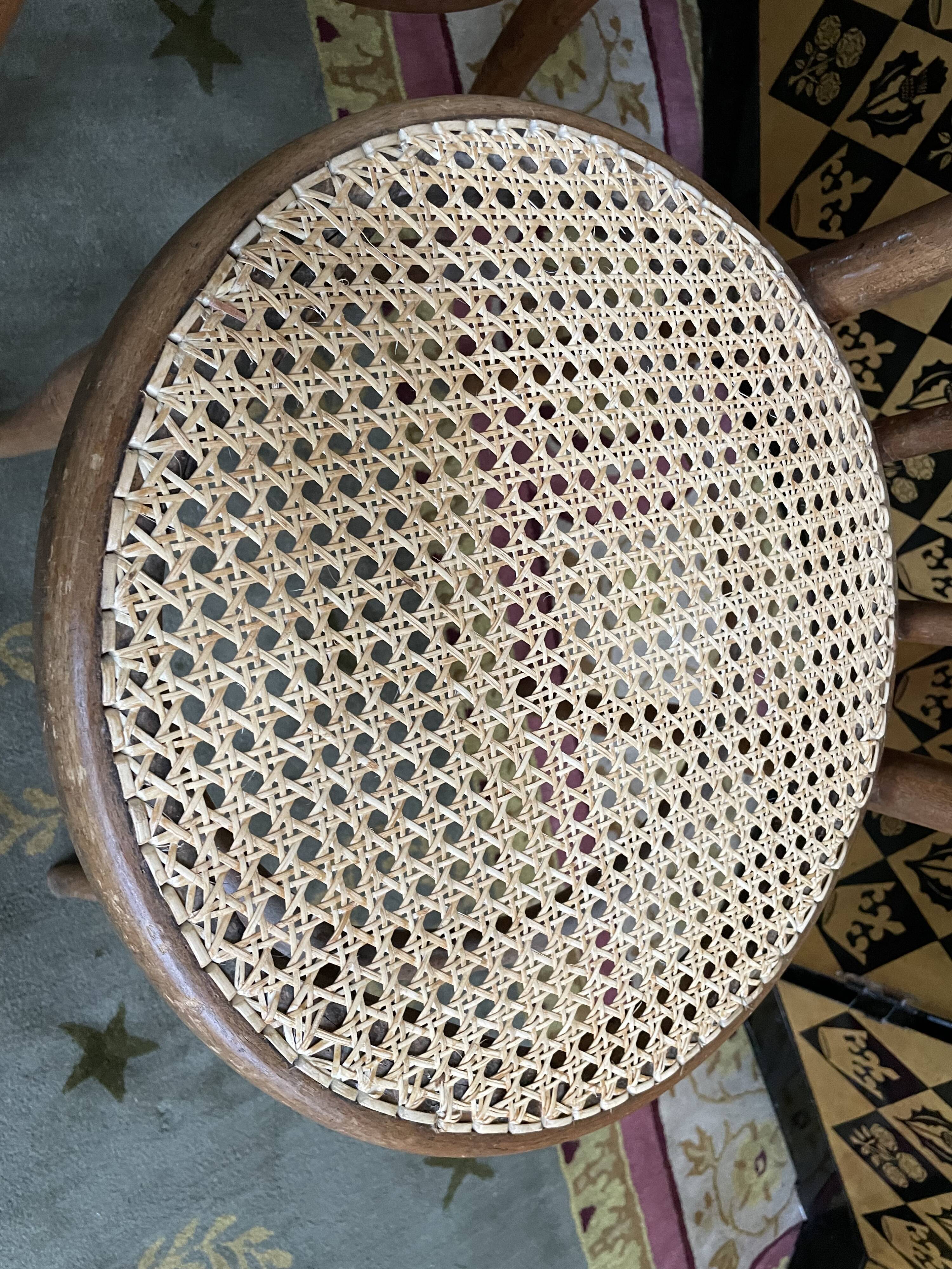 Pair of Thonet bistro chairs