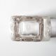Pressed Glass Vase On The Rocks by Heiner Düsterhaus / Walther Glas / 1972