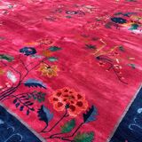 Tapis chinois art déco, 290x245 cm, années 1920